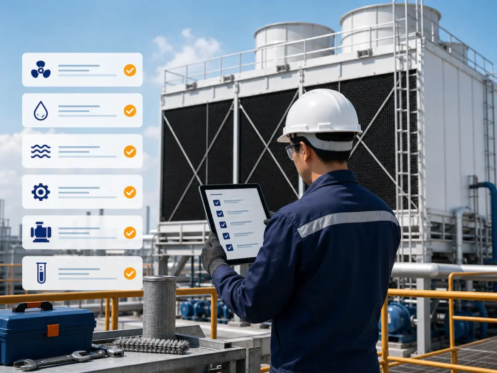 Cooling Tower Maintenance Checklist